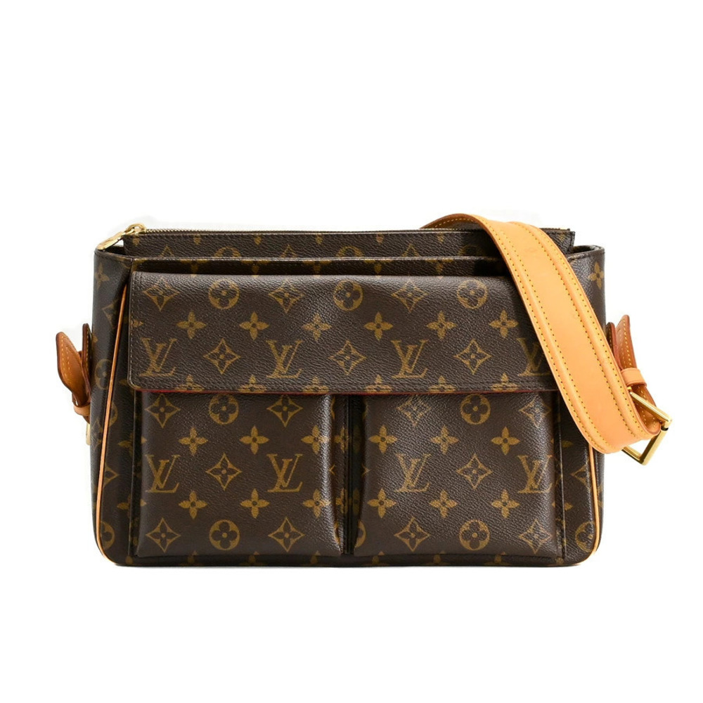 Louis Vuitton Vivacite Shoulder Bag Brown